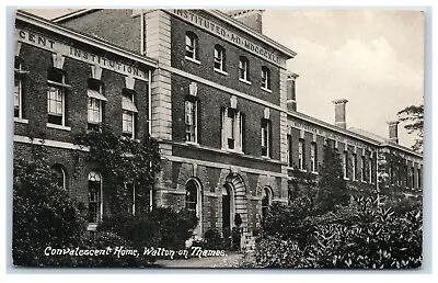 Postcard Convalescent Home Walton On Thames Surrey • £3