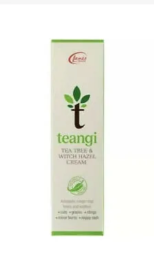 £4.99 • Buy TEA TREE WITCH HAZEL CREAM ANTISEPTIC TEANGI CUTS STINGS BURNS NAPPY RASH 28g