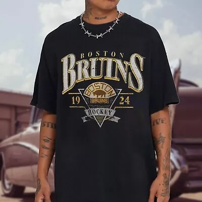 NEW!!_Boston_Bruins Vintage T-Shirt For Fans All Sizes • $20.99