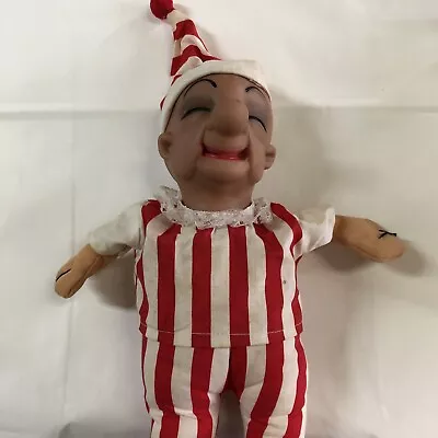 Vintage Mr Magoo Original Doll Vinyl Head TV Cartoon Plush Toy Red Pajamas • $15