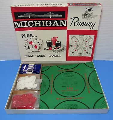 ~Vintage~ Michigan Rummy No. 6060 / 6050 *Wm. F. Drueke And Sons Inc.* • $4.95