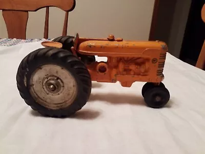 Vintage Allis Chalmers ( Slik Aluminum Toy 6  Long Tractor 1960's ) Nice • $37