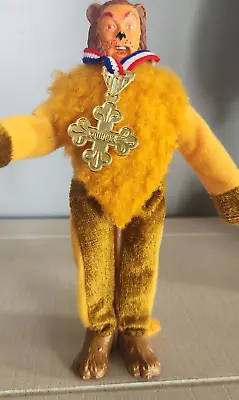 Vintage 1974 Mego Wizard Of Oz Cowardly Lion Action Figure 8” • $14