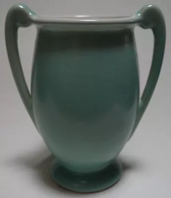 WELLER ART POTTERY URN VASE 611 BLUE 6 3/4”  Art Nouveau Deco • $30