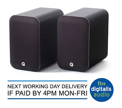 Q Acoustics M20 Wireless Speakers System Pair 130W In Black OPEN BOX • £299.99