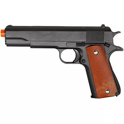 240 FPS FULL SIZE METAL M1911 SPRING AIRSOFT PISTOL HAND GUN W/ 6mm BB BBs  • $19.95