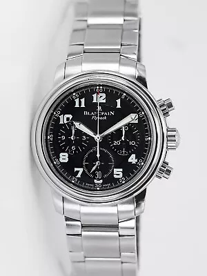 Blancpain 2185F Leman Flyback Chronograph Pre-Owned Watch Only - 7382 • $5975
