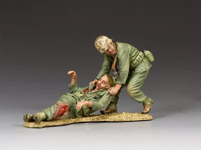  No Marine Left Behind  Wounded Set King & Country USMC016 Toy Soldier Miniature • $69