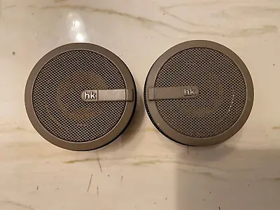 BMW E36 Door Speakers HK Harman Kardon Housing Grill 328i 323 Tan 97 98 PAIR OEM • $140