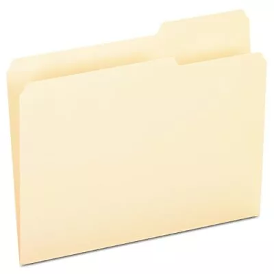 File Folders Letter Size Manila 1/3 Cut 100/BX (752 1/3-3) • $24.30