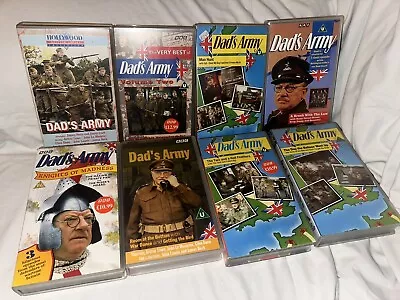 Large Bundle Of 8 Dads Army Vhs / Videos • £0.99
