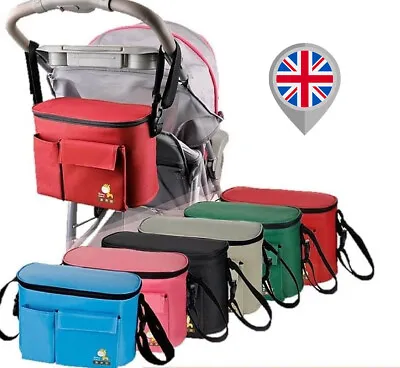 £10.99 • Buy Stroller Baby Nappy Changing Bag Travel Shoulder Diaper Buggy Pram Pushchair S01
