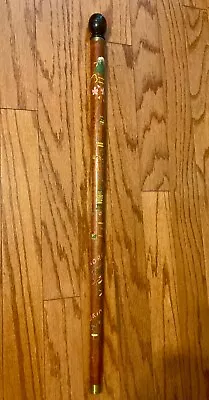 Vintage WWII Era Japan Korea Concealed Pool Cue Wood Walking Stick Asian Cities • $29.99