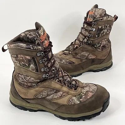 Danner High Ground 8  Mossy Oak Break Up Infinity 400G Mens Sz 10 Hunting Boots • $38.50