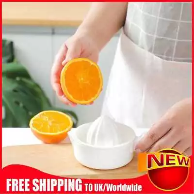 Portable Kitchen Manual Orange Lemon Squeezer Juicer Household Juice Extractor • £3.71