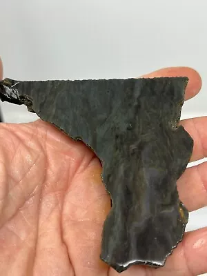 Velvet Aka Peacock Obsidian End Cut Slab Lapidary Cabbing Carving Chakra Reiki • $15