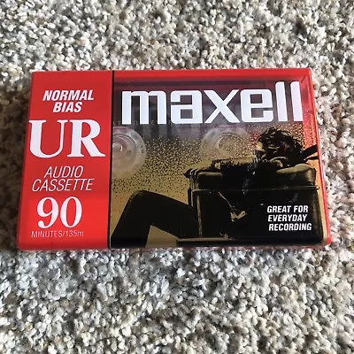 Maxell Ur-90  Single  Normal Bias Audio Cassette Sealed • $4.49