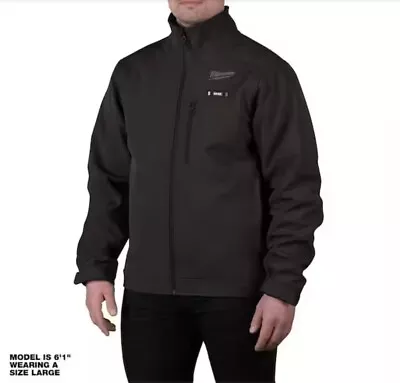 Milwaukee 204B-21L M12 Toughshell Men's Heated Jacket Kit Size Large - Black • $137.50