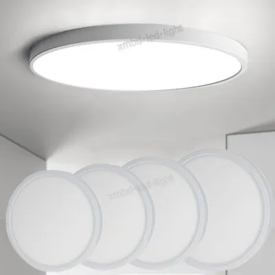 LED Ceiling Down Light Ultra Thin Flush Mount Kitchen Lamp Home Fixture Dimmable • $15.99