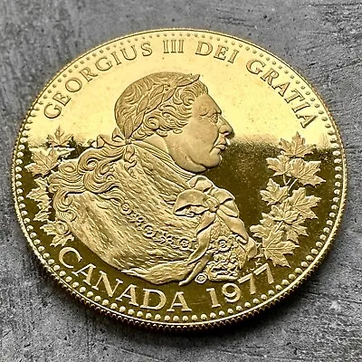 Vintage Johnson Matthey  1 Oz Inter Gold Canada LTEE .9999 1oz- Beaver Castor • $2675.79