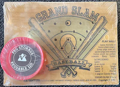 1991 Baseball Grand Slam Peg Game New Sealed • $25.99