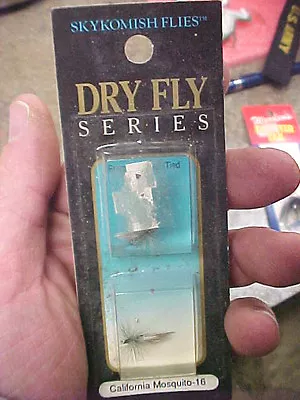 F3 Skykomish Flies Fly Fishing Lures Dry California Mosquito Size 16 New  • $9