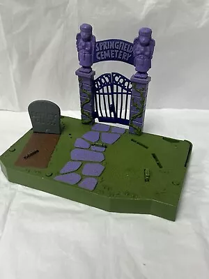 The Simpsons WOS Interactive Springfield Cemetery (Works!!!!) • $10