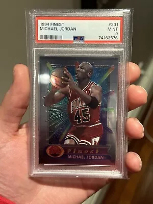 Michael Jordan 1994 Topps Finest PSA 9 Mint Chicago Bulls HOF • $111.75