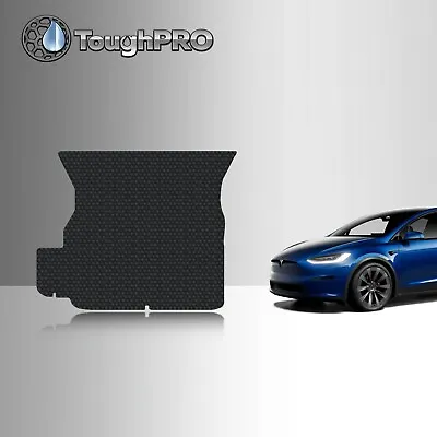ToughPRO Heavy Duty Black Rubber For 2022-2024 Tesla Model X 5 Seater Trunk Mat • $79.95