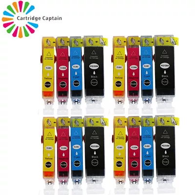£13.49 • Buy 16 Ink Cartridges For Canon IP3300 IP3500 IP4200 IP4300 IP4500 PGI5 CLI8