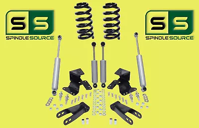 3 / 3 -4   Drop Kit With 4 Shocks FOR 1973 - 1987 Chevrolet / GMC C10 C15 C1500 • $373.38