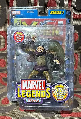 NEW IN BOX AND UNOPENED ToyBiz 2002 Marvel Legends Toad NIB • $49.99