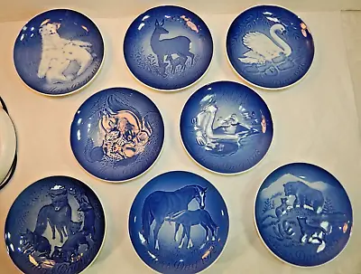 Lot Of 8 Bing & Grondahl Mother's Day Collectors Plate 1972-1985 Mors Dag NICE • $9.95