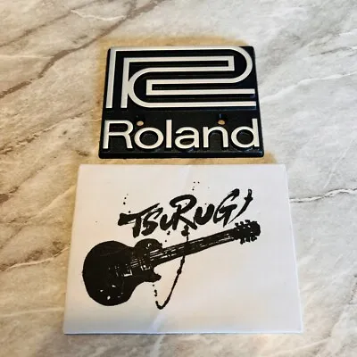 Roland Guitar Amplifier Replacement Logo Plate Badge JC/VGA 5100046040 New • $45.24