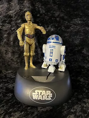 Star Wars C3PO & R2D2 Electronic Animated Talking Coin Bank By Thinkway • $25