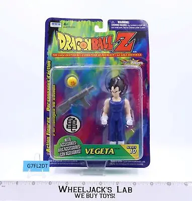 Vegeta Series 10 Saga Continues Dragon Ball Z 1999 Irwin Toys MOSC SEALED • $29.45