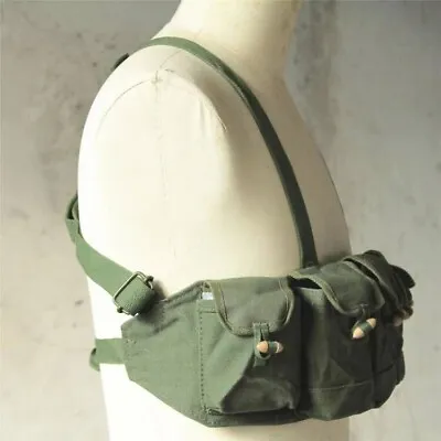 Surplus Vietnam War Chinese Type 85 SVD Chest Rig Ammo Pouch Military BAG • $22.99