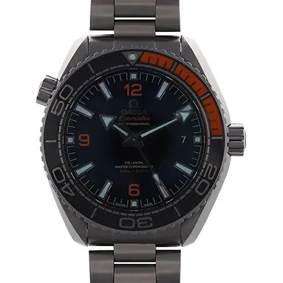 OMEGA 215.30.44.21.01.002 45370 Black Dial Stainless Steel Automatic Men's Watch • $12971.13
