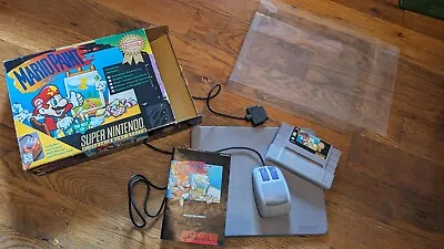 Mario Paint (Super Nintendo SNES 1992) • $75