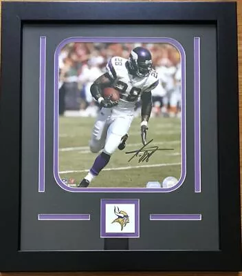 Minnesota Vikings Adrian Peterson Autographed 8x10 Framed Photo-Mounted Memories • $219.99