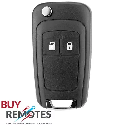 For Holden Barina Cruze Trax 2 Buttons Flip Remote Car Key Blank Shell Case Fob • $9.95