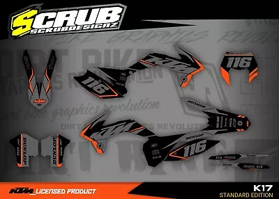 KTM EXC EXCf 2014 2015 2016 125 200 250 300 350 450 500 Graphics Decals Stickers • $167.73