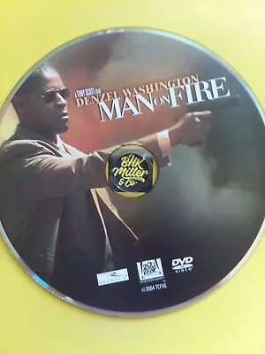 Man On Fire  DVD - DISC SHOWN ONLY  • $4.99