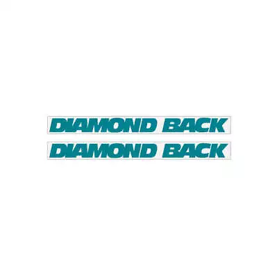 Diamond Back - Reactor - Teal Crank Decals - Old School Bmx • $11