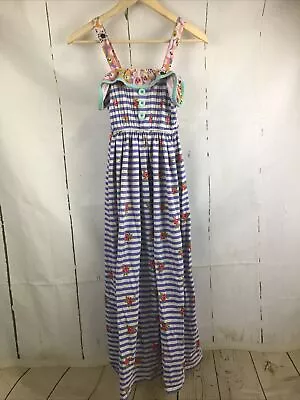 435 By Matilda Jane Endless Summer Adventure Begins Floral Maxi Dress Sz. 12 • $16.99