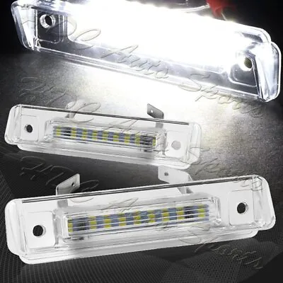 For Mercedes SL/E-Class W124 S124 R129 White 18-SMD LED License Plate Lights • $16.99