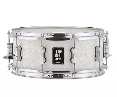 Sonor AQ2 Maple 14  X 6  Snare Drum  White Marine Pearl AQ2-1406-SDW-WMP • $159