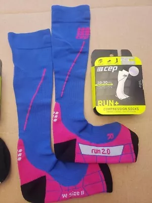 CEP - 2.0 Women Progressive Compression Full Run Tall Socks 20mmhg Size & Color • $19.99