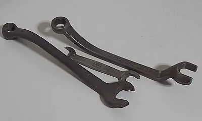 Vintage Antique 3 Ford Wrenches Model A  M 2! 15/16  M-81A 17017 Tool Lot • $27.50