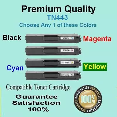 Any 1 TN443 TN-443 Toner Cartridge Compatible With Brother MFC L8690CDW L8900CDW • $25.25